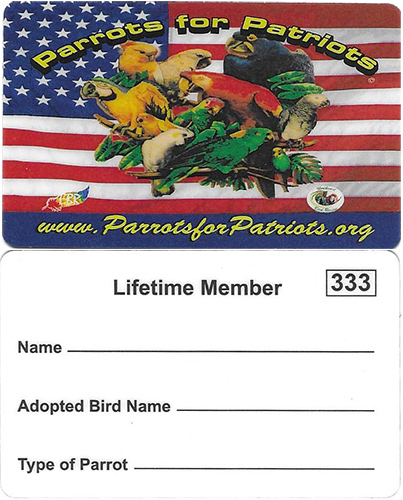 Lifetime Membership Card